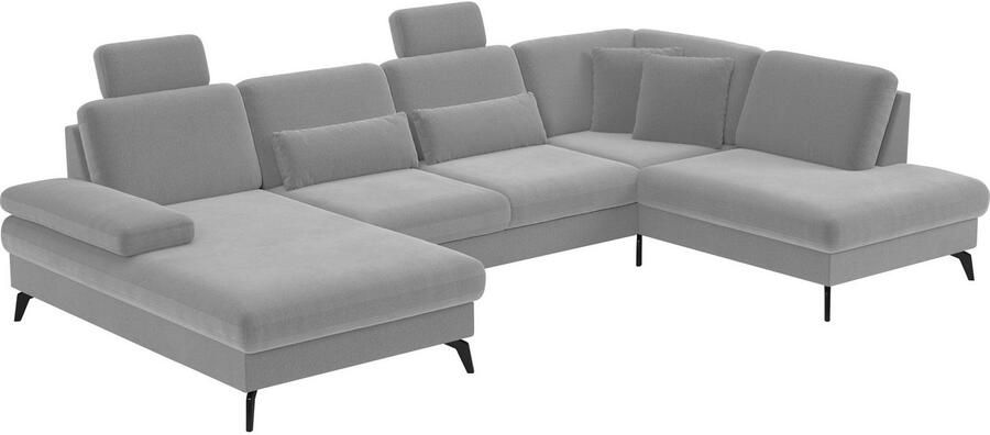 Sit&more Zithoek Morris U-vorm incl. zitdiepteverstelling keuze uit armleuningverstelling bedfunctie & bedlade - Foto 4