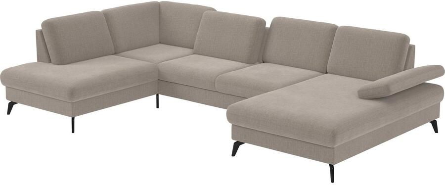 Sit&more Zithoek Morris U-vorm incl. zitdiepteverstelling keuze uit armleuningverstelling bedfunctie & bedlade - Foto 5