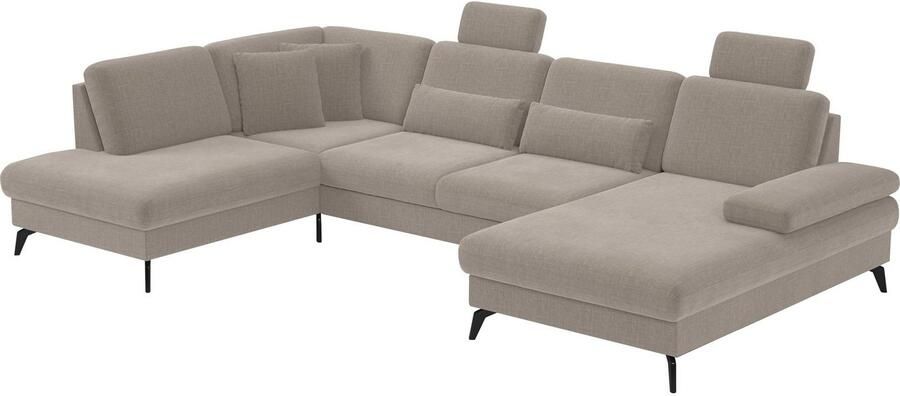 Sit&more Zithoek Morris U-vorm incl. zitdiepteverstelling keuze uit armleuningverstelling bedfunctie & bedlade - Foto 4