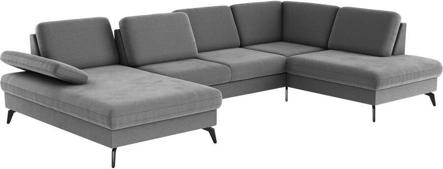 Sit&more Zithoek Morris U-vorm incl. zitdiepteverstelling keuze uit armleuningverstelling bedfunctie & bedlade - Foto 5