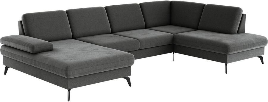 Sit&more Zithoek Morris U-vorm incl. zitdiepteverstelling keuze uit armleuningverstelling bedfunctie & bedlade - Foto 4