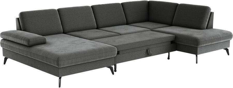 Sit&more Zithoek Morris U-vorm incl. zitdiepteverstelling keuze uit armleuningverstelling bedfunctie & bedlade - Foto 5