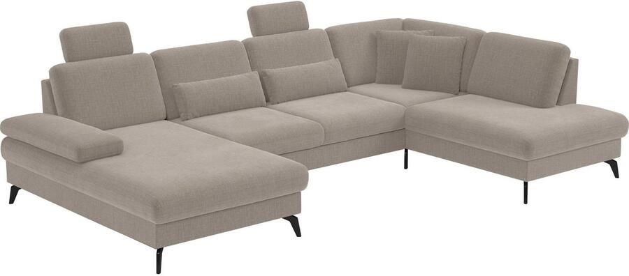 Sit&more Zithoek Morris U-vorm incl. zitdiepteverstelling keuze uit armleuningverstelling bedfunctie & bedlade - Foto 4