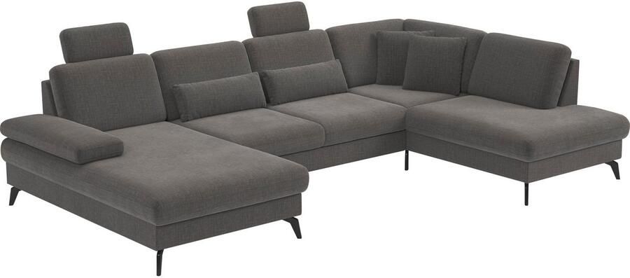 Sit&more Zithoek Morris U-vorm incl. zitdiepteverstelling keuze uit armleuningverstelling bedfunctie & bedlade - Foto 4
