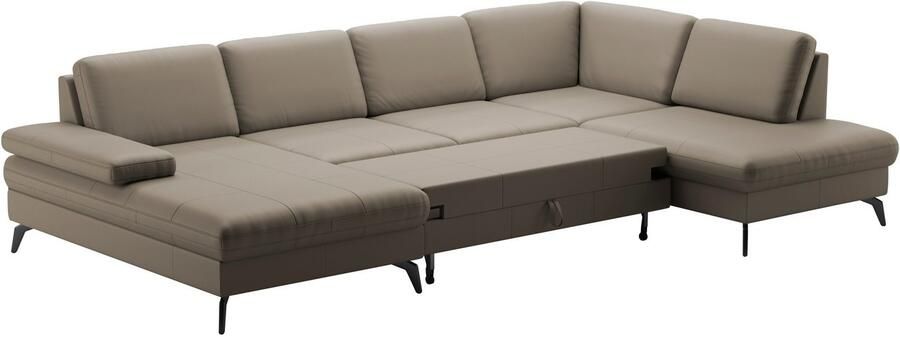 Sit&more Zithoek Morris U-vorm incl. zitdiepteverstelling keuze uit armleuningverstelling bedfunctie & bedlade - Foto 3