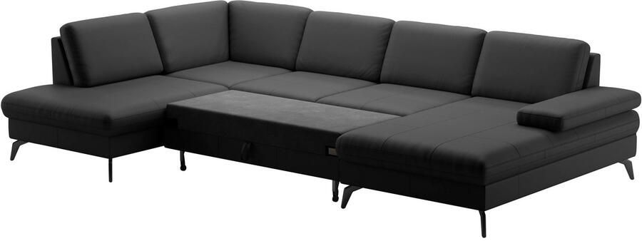 Sit&more Zithoek Morris U-vorm incl. zitdiepteverstelling keuze uit armleuningverstelling bedfunctie & bedlade - Foto 5