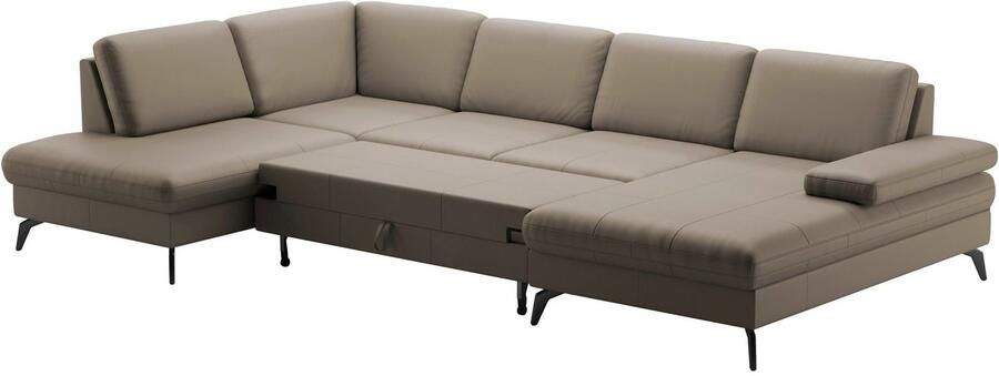 Sit&more Zithoek Morris U-vorm incl. zitdiepteverstelling keuze uit armleuningverstelling bedfunctie & bedlade - Foto 3