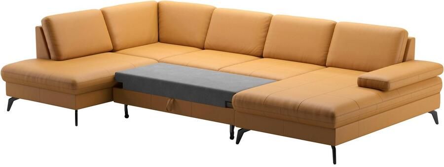 Sit&more Zithoek Morris U-vorm incl. zitdiepteverstelling keuze uit armleuningverstelling bedfunctie & bedlade - Foto 3