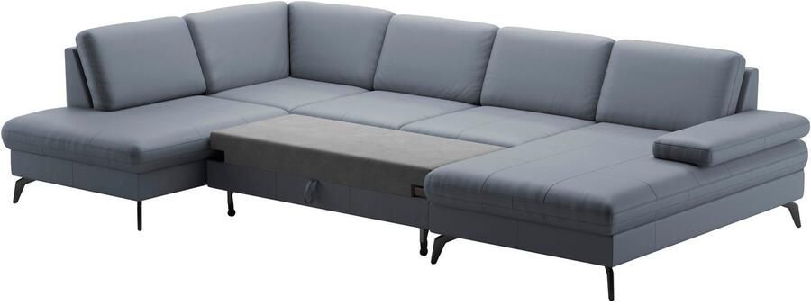 Sit&more Zithoek Morris U-vorm incl. zitdiepteverstelling keuze uit armleuningverstelling bedfunctie & bedlade - Foto 3