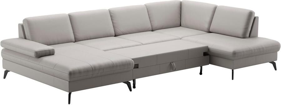 Sit&more Zithoek Morris U-vorm incl. zitdiepteverstelling keuze uit armleuningverstelling bedfunctie & bedlade - Foto 4