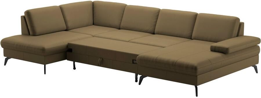 Sit&more Zithoek Morris U-vorm incl. zitdiepteverstelling keuze uit armleuningverstelling bedfunctie & bedlade - Foto 4