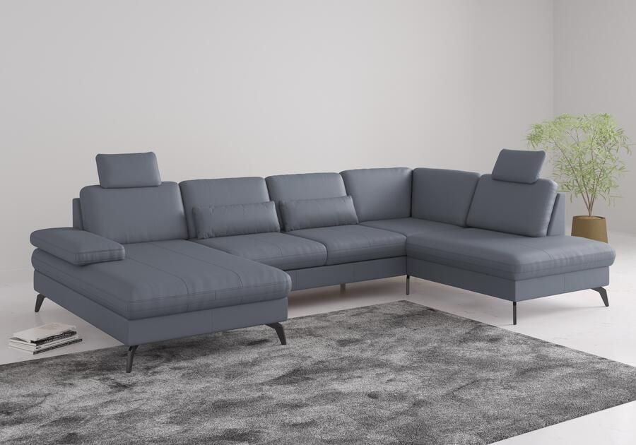 Sit&more Zithoek Morris U-vorm incl. zitdiepteverstelling keuze uit armleuningverstelling bedfunctie & bedlade - Foto 6