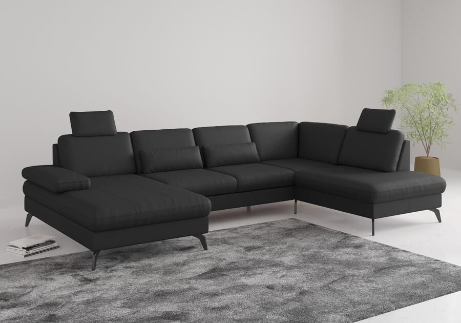 Sit&more Zithoek Morris U-vorm incl. zitdiepteverstelling keuze uit armleuningverstelling bedfunctie & bedlade - Foto 2