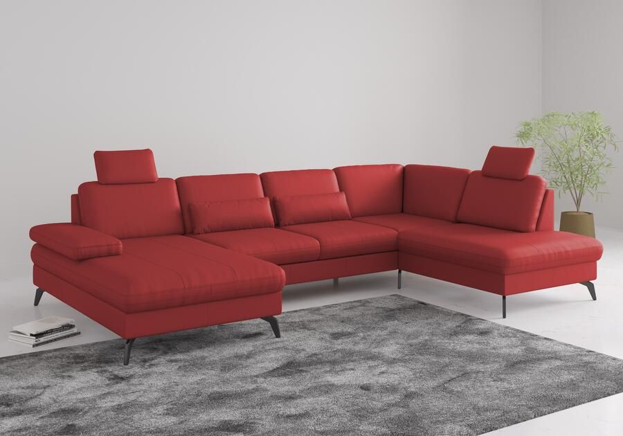 Sit&more Zithoek Morris U-vorm incl. zitdiepteverstelling keuze uit armleuningverstelling bedfunctie & bedlade - Foto 2