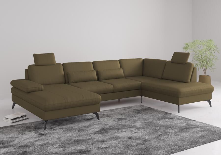 Sit&more Zithoek Morris U-vorm incl. zitdiepteverstelling keuze uit armleuningverstelling bedfunctie & bedlade - Foto 7