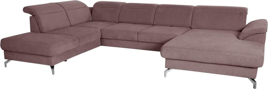 Sit&more Zithoek Percy U-vorm 12 cm poothoogte zitdiepteverstelling naar keuze in 2 pootkleuren - Foto 6