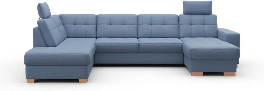 Sit&more Zithoek Quincy U-vorm naar keuze met slaapfunctie en bedkist - Foto 11