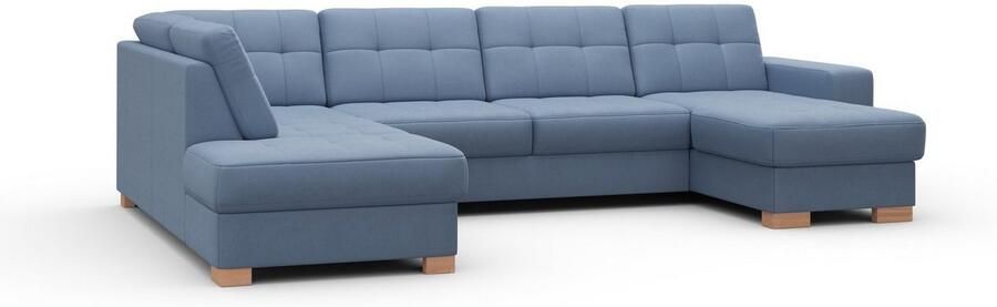 Sit&more Zithoek Quincy U-vorm naar keuze met slaapfunctie en bedkist - Foto 12