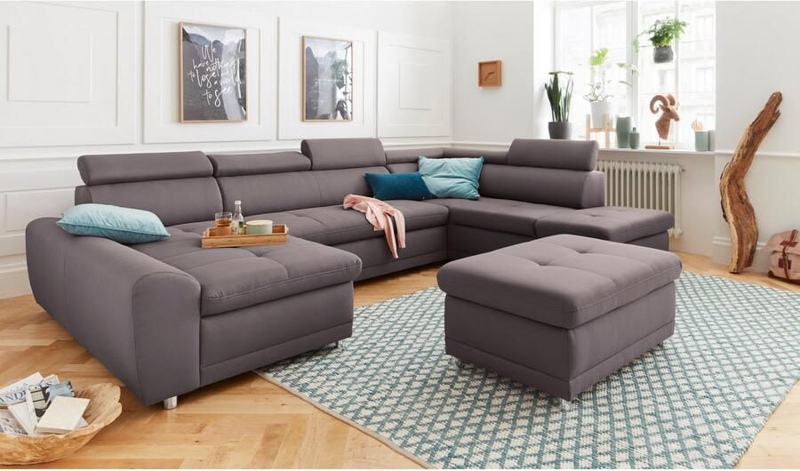 Sit&more Zithoek Riva U-vorm optioneel met slaapfunctie - Foto 4