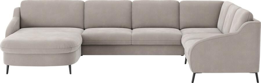 Sit&more Zithoek Soul U-model optioneel met bedfunctie en bedlade of lade - Foto 6