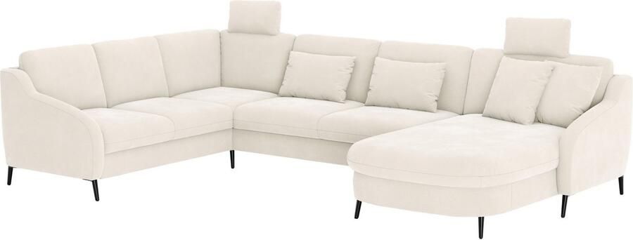 Sit&more Zithoek Soul U-model optioneel met bedfunctie en bedlade of lade - Foto 3
