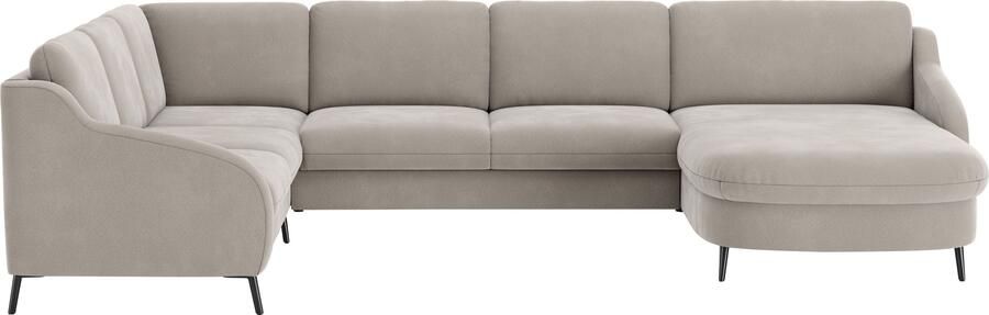 Sit&more Zithoek Soul U-model optioneel met bedfunctie en bedlade of lade - Foto 6