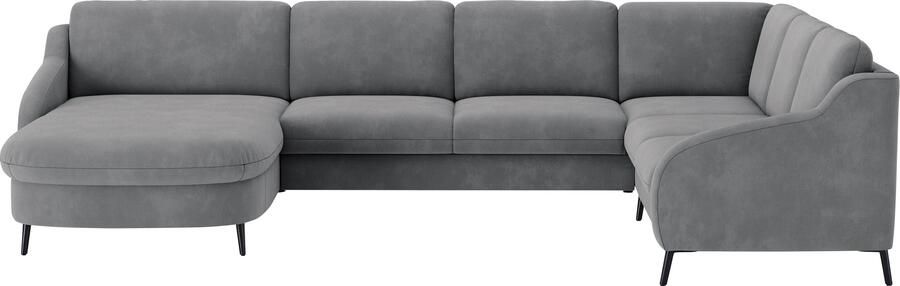 Sit&more Zithoek Soul U-model optioneel met bedfunctie en bedlade of lade - Foto 5