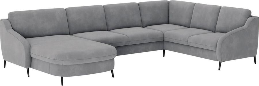 Sit&more Zithoek Soul U-model optioneel met bedfunctie en bedlade of lade - Foto 4