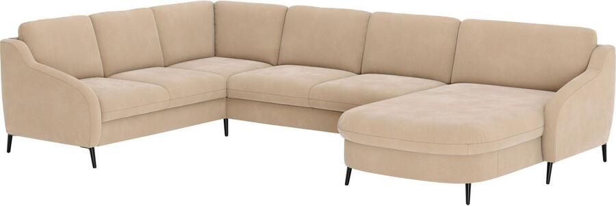 Sit&more Zithoek Soul U-model optioneel met bedfunctie en bedlade of lade - Foto 5
