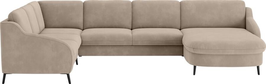 Sit&more Zithoek Soul U-model optioneel met bedfunctie en bedlade of lade - Foto 6