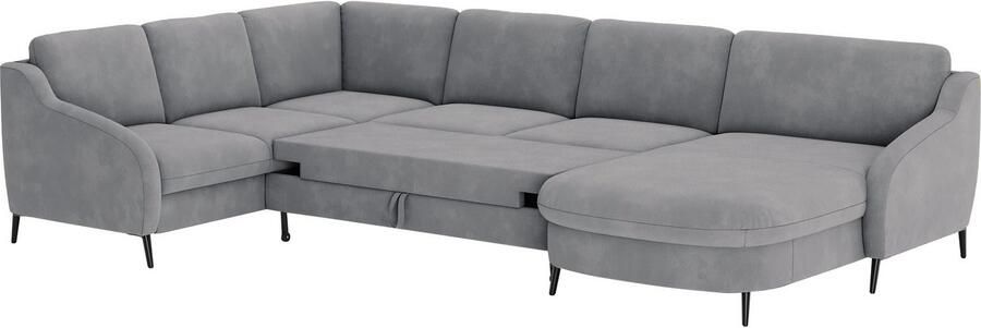 Sit&more Zithoek Soul U-model optioneel met bedfunctie en bedlade of lade - Foto 7