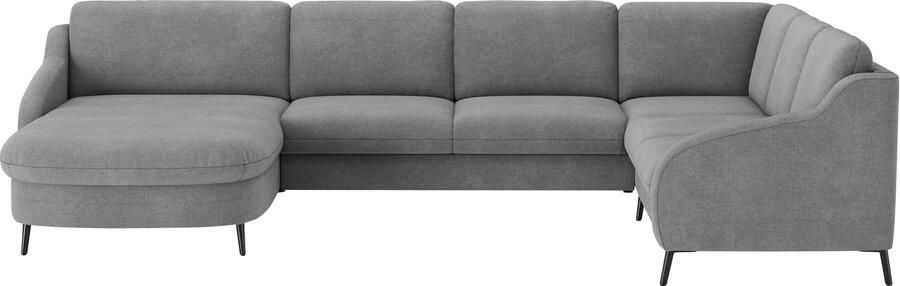 Sit&more Zithoek Soul U-model optioneel met bedfunctie en bedlade of lade - Foto 6