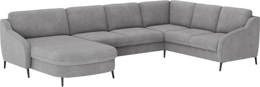 Sit&more Zithoek Soul U-model optioneel met bedfunctie en bedlade of lade - Foto 5
