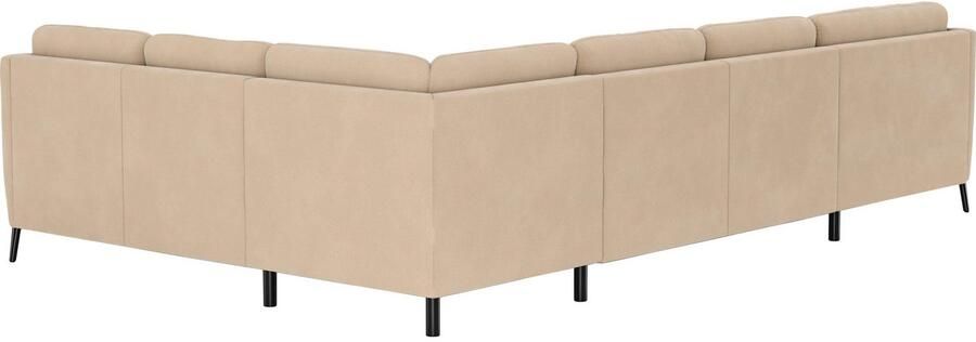 Sit&more Zithoek Soul U-model optioneel met bedfunctie en bedlade of lade - Foto 4