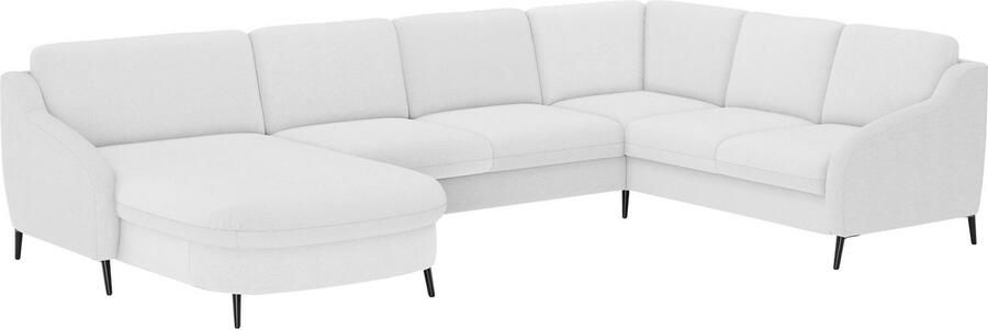 Sit&more Zithoek Soul U-model optioneel met bedfunctie en bedlade of lade - Foto 5