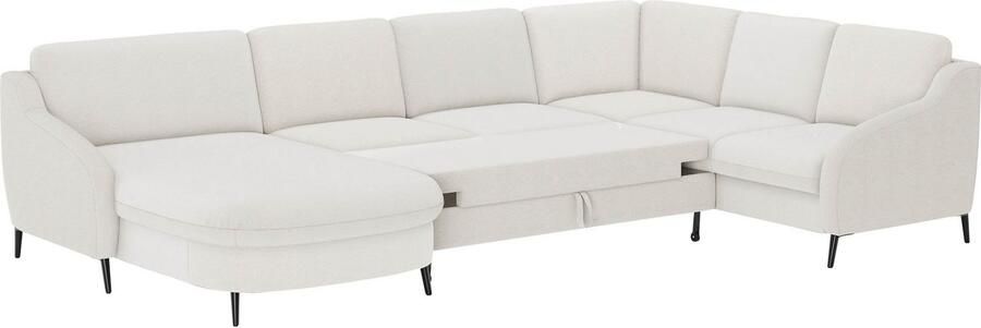 Sit&more Zithoek Soul U-model optioneel met bedfunctie en bedlade of lade - Foto 7