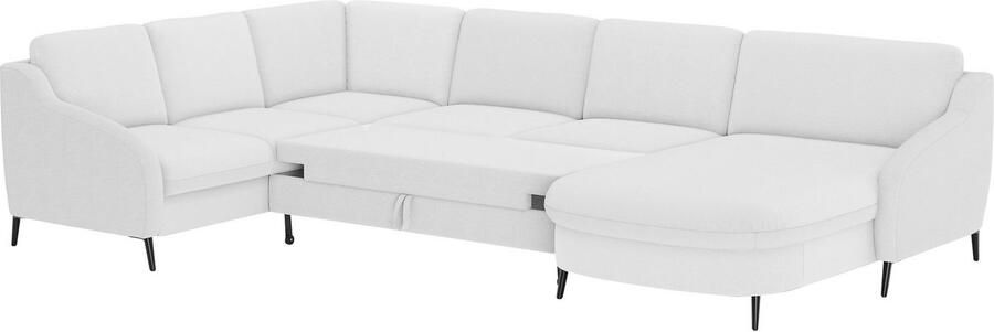 Sit&more Zithoek Soul U-model optioneel met bedfunctie en bedlade of lade - Foto 5