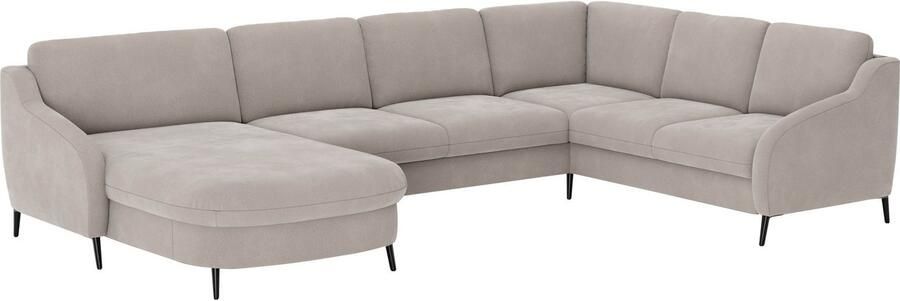 Sit&more Zithoek Soul U-model optioneel met bedfunctie en bedlade of lade - Foto 5