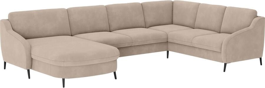 Sit&more Zithoek Soul U-model optioneel met bedfunctie en bedlade of lade - Foto 4