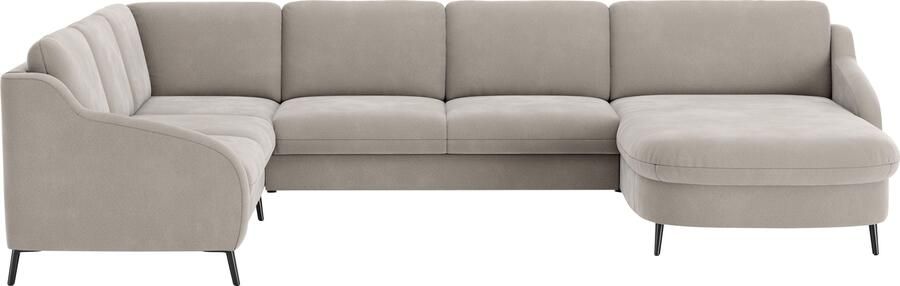 Sit&more Zithoek Soul U-model optioneel met bedfunctie en bedlade of lade - Foto 6