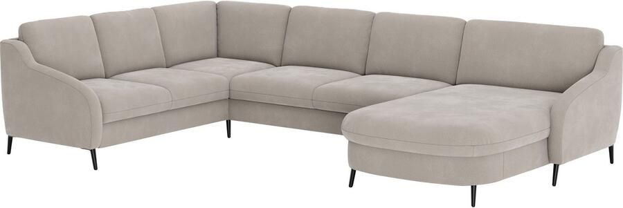 Sit&more Zithoek Soul U-model optioneel met bedfunctie en bedlade of lade - Foto 5