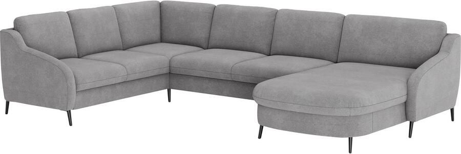 Sit&more Zithoek Soul U-model optioneel met bedfunctie en bedlade of lade - Foto 5