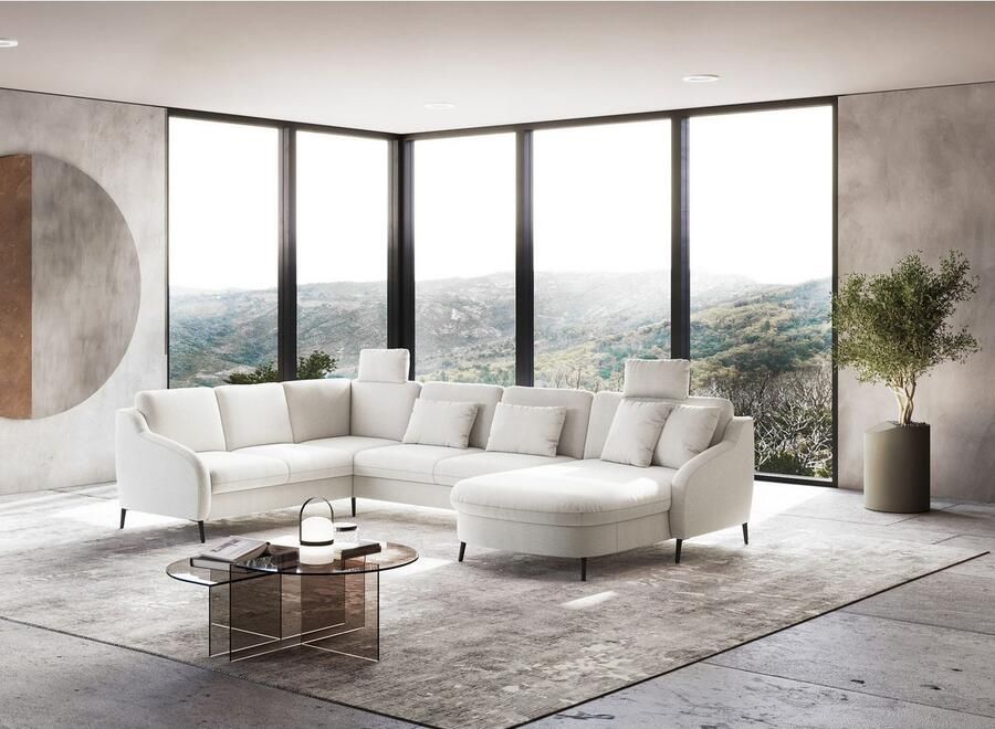 Sit&more Zithoek Soul U-model optioneel met bedfunctie en bedlade of lade - Foto 2