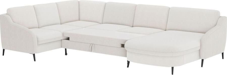 Sit&more Zithoek Soul U-model optioneel met bedfunctie en bedlade of lade - Foto 6