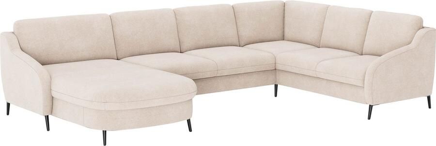 Sit&more Zithoek Soul U-model optioneel met bedfunctie en bedlade of lade - Foto 4
