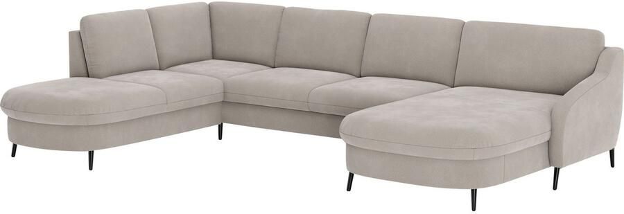 Sit&more Zithoek Soul U-model optioneel met bedfunctie en bedlade of lade - Foto 6