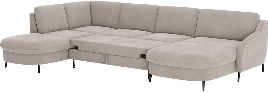 Sit&more Zithoek Soul U-model optioneel met bedfunctie en bedlade of lade - Foto 7