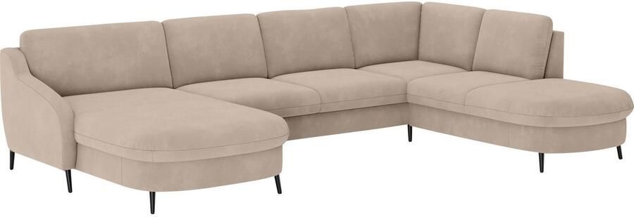 Sit&more Zithoek Soul U-model optioneel met bedfunctie en bedlade of lade - Foto 6
