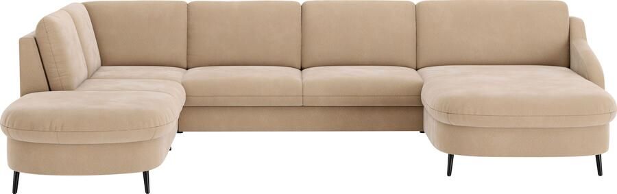 Sit&more Zithoek Soul U-model optioneel met bedfunctie en bedlade of lade - Foto 8