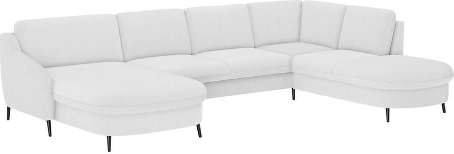 Sit&more Zithoek Soul U-model optioneel met bedfunctie en bedlade of lade - Foto 5